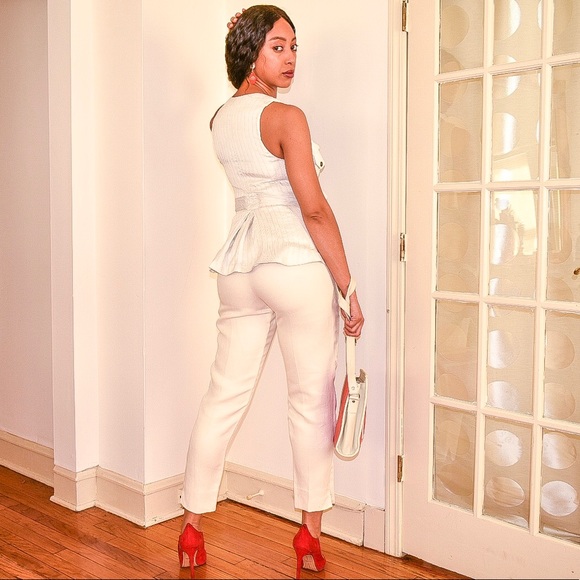 Cream Paul & Joe sleeveless tank sz 4 - Picture 7 of 7